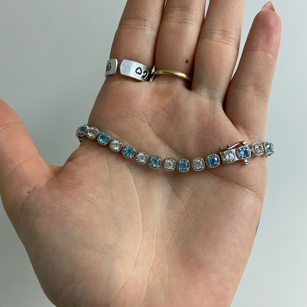 aquamarine bracelet